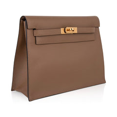 Kelly Danse Bag Beige de Weimar Swift Gold Hardware
