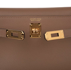 Kelly Danse Bag Beige de Weimar Swift Gold Hardware
