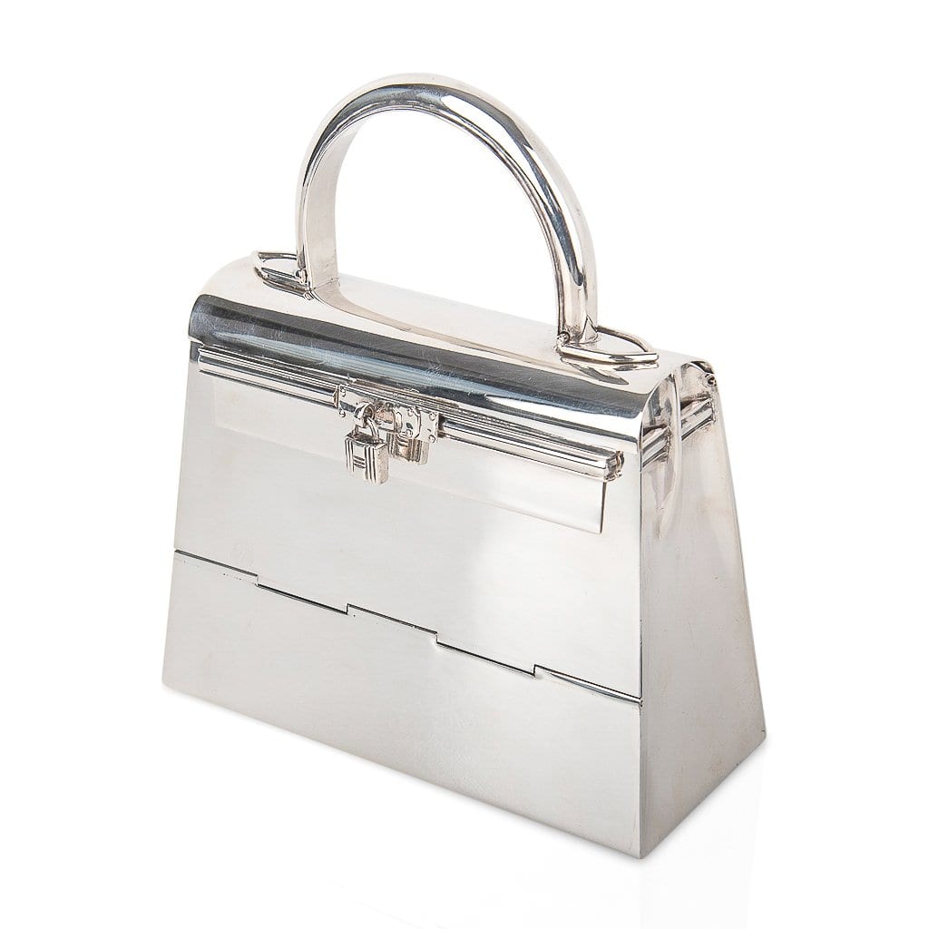 Kelly 15 Bag Sterling Silver Vintage Limited Edition Chaine D’Ancre Strap
